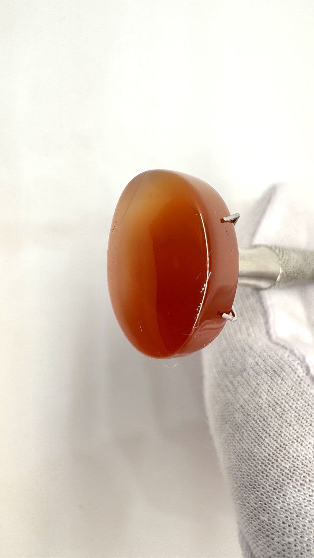 سنگ عقیق یمن اصل و ظریف (۱۹ در ۱۲ میل)