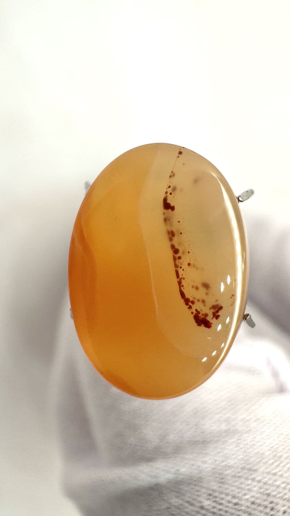 عقیق شرف الشمس یمن اصل و خوش‌دست (۱۶ در ۱۱ میل)